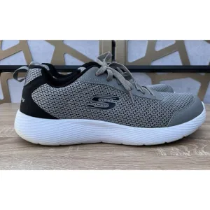 Men Skechers Sport Memory Foam DYNA LITE WELLSTON Comfort Shoes Sneakers 11 gray