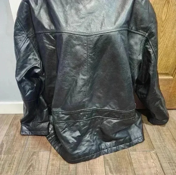 Men's 1X M. Julian Leather Jacket Black