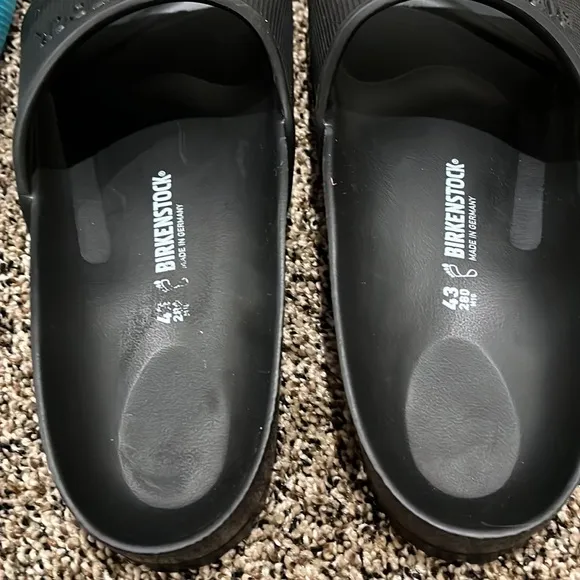 Men’s Birkenstock Slides &amp; Crocs Translucent Comfort Shoe, NWT