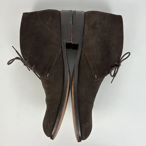 Men's Brown Suede BEXLEY Boots Sz 42 US Size 9