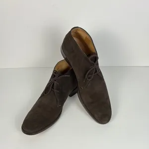 Men's Brown Suede BEXLEY Boots Sz 42 US Size 9