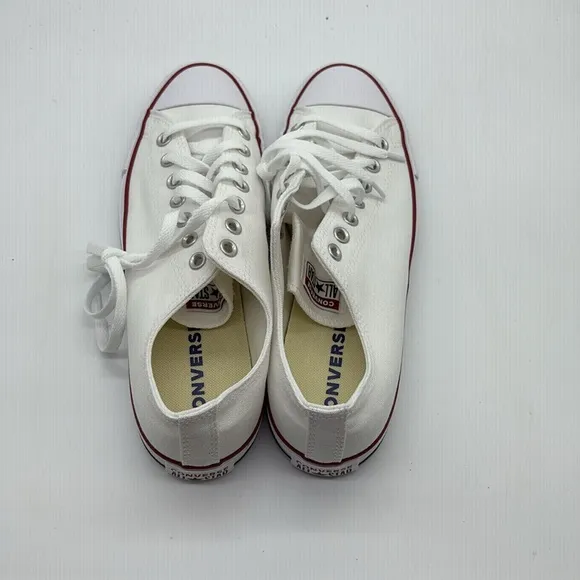 Mens Converse “All Star OX” White/Red/Blue M7652 NWOB