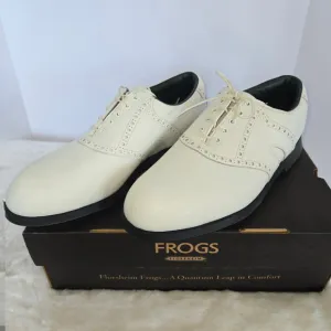 Men's Florsheim Frogs Golf Shoes Size 10 D White