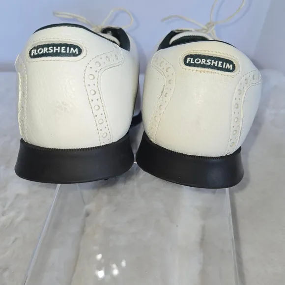 Men's Florsheim Frogs Golf Shoes Size 10 D White