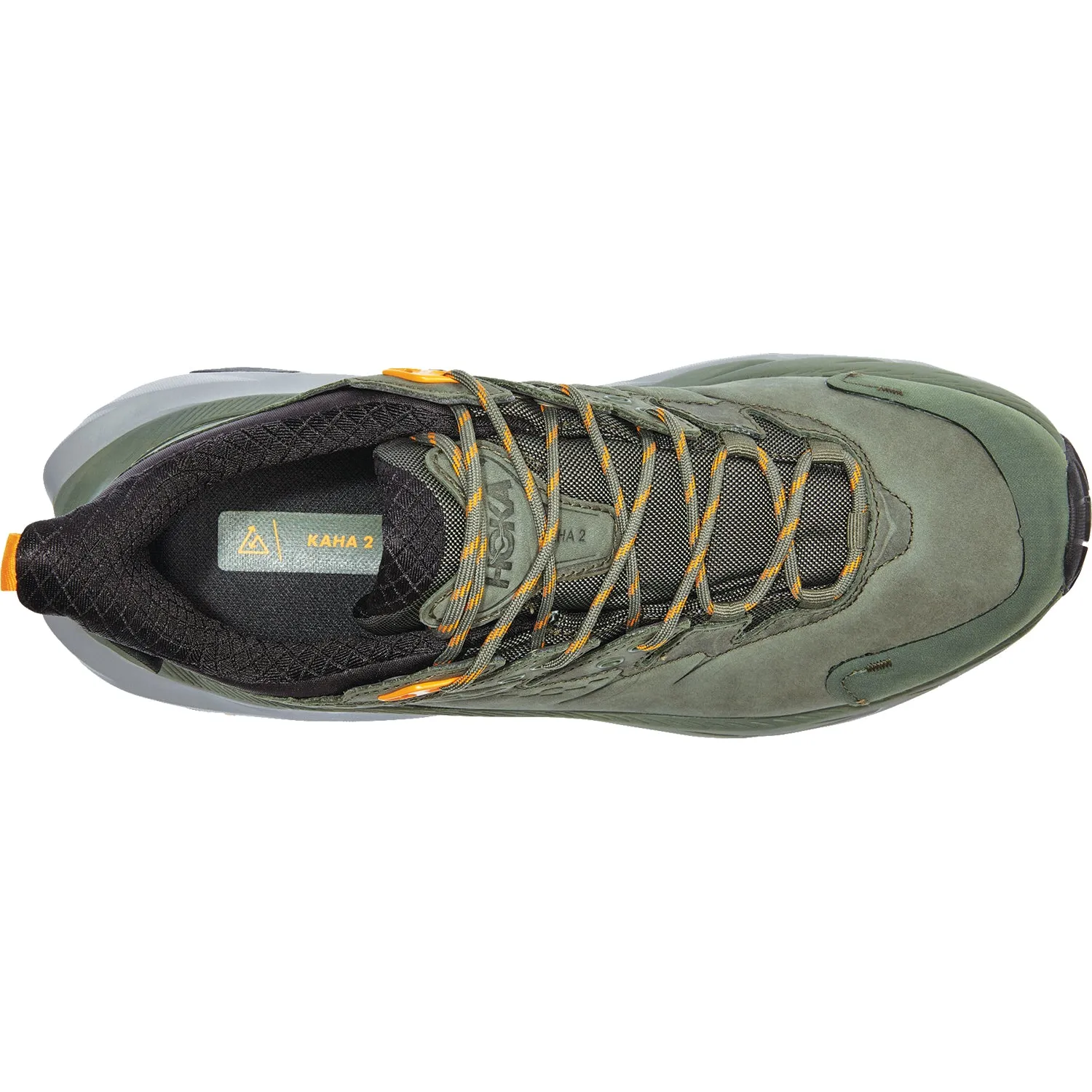 Men's Hoka Kaha 2 Low GTX Thyme/Radiant Yellow Nubuck