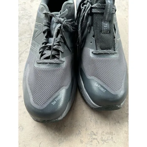 Men's NEW BALANCE Fresh Foam 510v6 Trail Running Gray Shoes size 16 (MT510LB6)