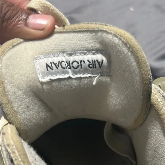 Men's Off-White Air Sneakers - Cream
