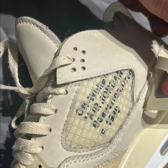 Men's Off-White Air Sneakers - Cream