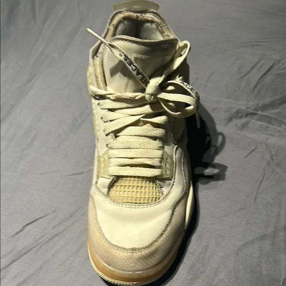 Men's Off-White Air Sneakers - Cream