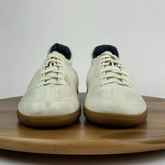 Mens Rothys RS01 Ivory Knit Casual Comfort Lace Up Sneakers Shoes Size‎ 12 D