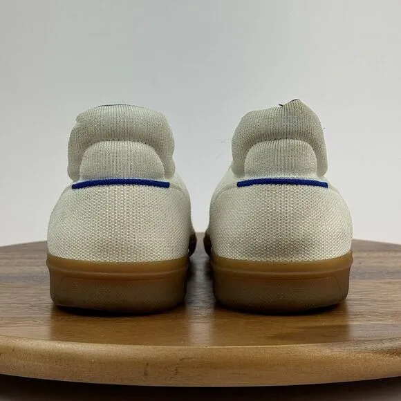 Mens Rothys RS01 Ivory Knit Casual Comfort Lace Up Sneakers Shoes Size‎ 12 D