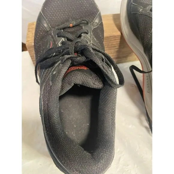 Men's Saucony Cohesion TR14 Wide Black Tomato Athletic Trail Shoes- Size 11W‎