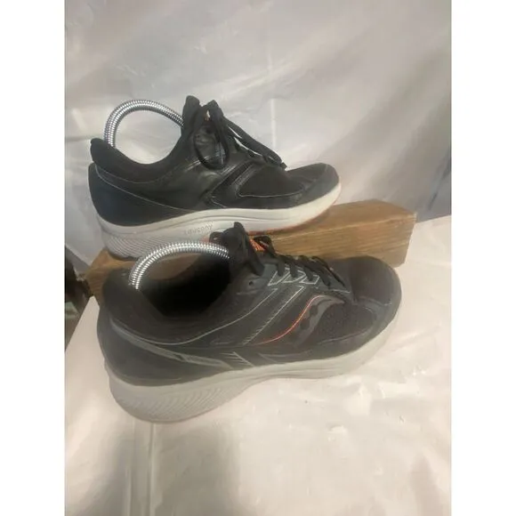 Men's Saucony Cohesion TR14 Wide Black Tomato Athletic Trail Shoes- Size 11W‎