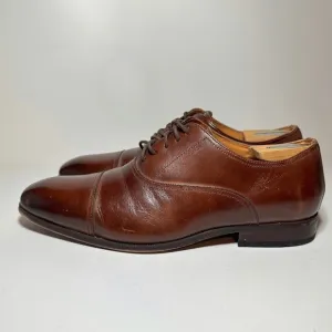 Mens Shoes Florsheim Corbetta Cap Toe Oxford Cognac Leather 14180-221  Size 8.5D