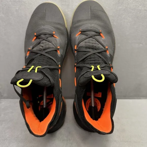 Mens Size 16 Under Armour Curry 6 UA Oakland Fox Theater Basketball Shoes Black