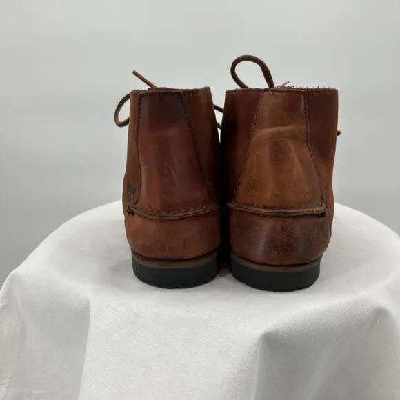 Men's Timberland Eastland Seneca Leather Chukka Boot Brown Shoes 12