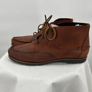 Men's Timberland Eastland Seneca Leather Chukka Boot Brown Shoes 12