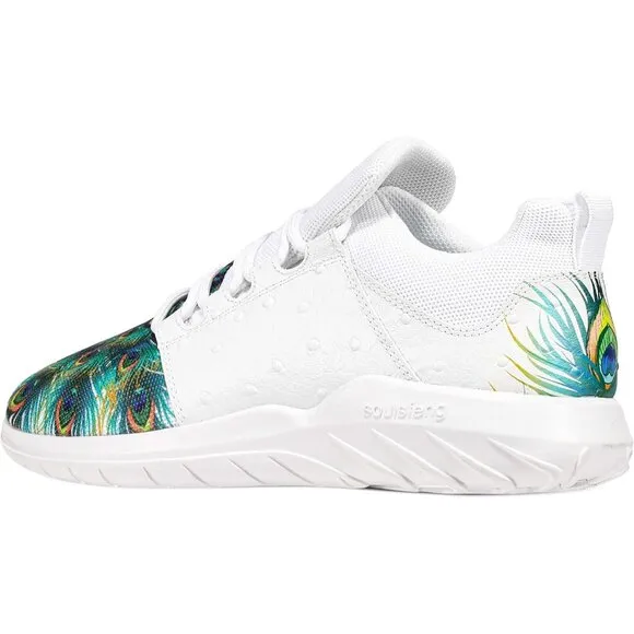 Mens White Running Shoes Lightweight Fashion Stylish Sports Workout Gym Tennis
