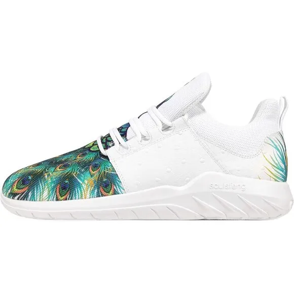 Mens White Running Shoes Lightweight Fashion Stylish Sports Workout Gym Tennis