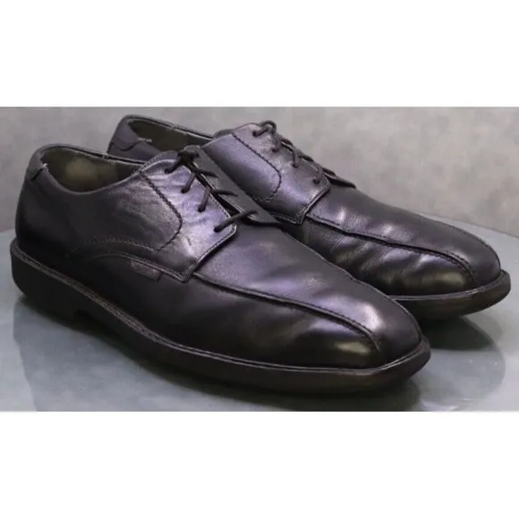 Mephisto Goodyear Welt Air Relax Men's Comfort Dress Shoes Size 10 Leather Black