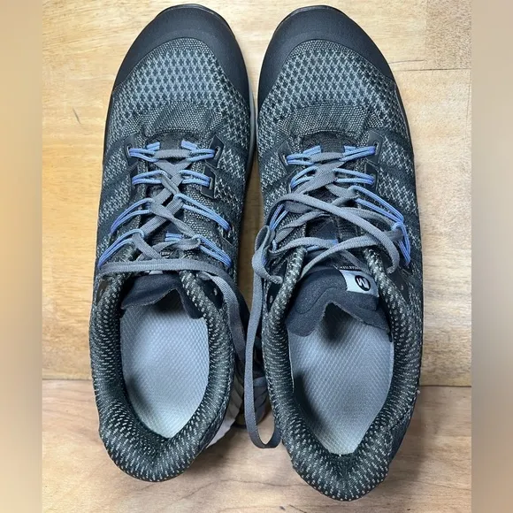 Merrell Agility Peak Flex 3 Womens Size 9.5 Trail Running Shoes Sneakers Black