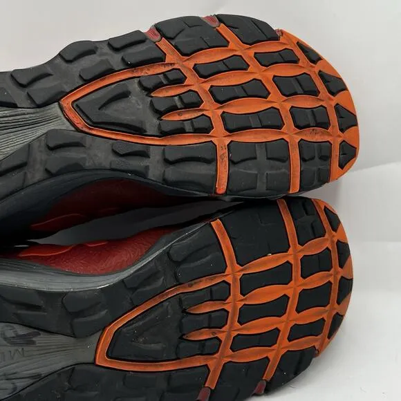 Merrell Agility Peak Mens 11.5 Orange Flex Connect Trail Running Shoes J37705