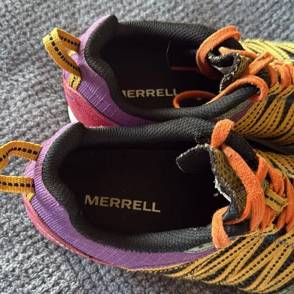 Merrell Alpine Sneaker Sport Trail Multicolor Men’s Colorblock Mesh Suede 7.5