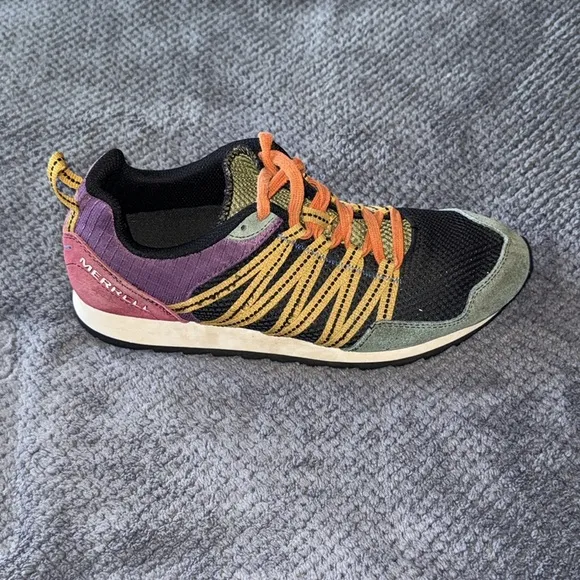 Merrell Alpine Sneaker Sport Trail Multicolor Men’s Colorblock Mesh Suede 7.5
