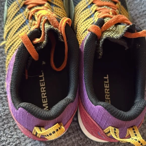 Merrell Alpine Sneaker Sport Trail Multicolor Men’s Colorblock Mesh Suede 7.5