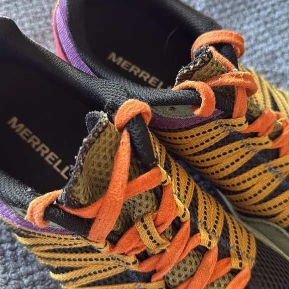 Merrell Alpine Sneaker Sport Trail Multicolor Men’s Colorblock Mesh Suede 7.5