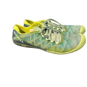 Merrell Barefoot Vapor Glove 3 Women's Size 8.5 Trail Running Shoes J12678 Green