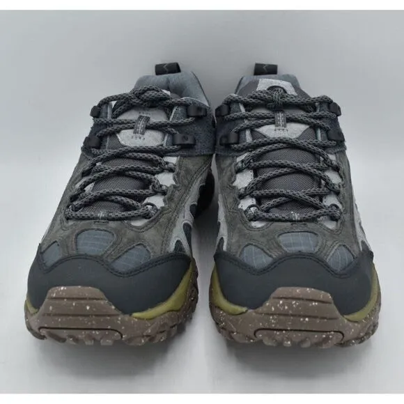 Merrell Mens Size 9 MOAB Mesa Luxe 1TRL Monument Herb Suede Hiking Trail Shoes