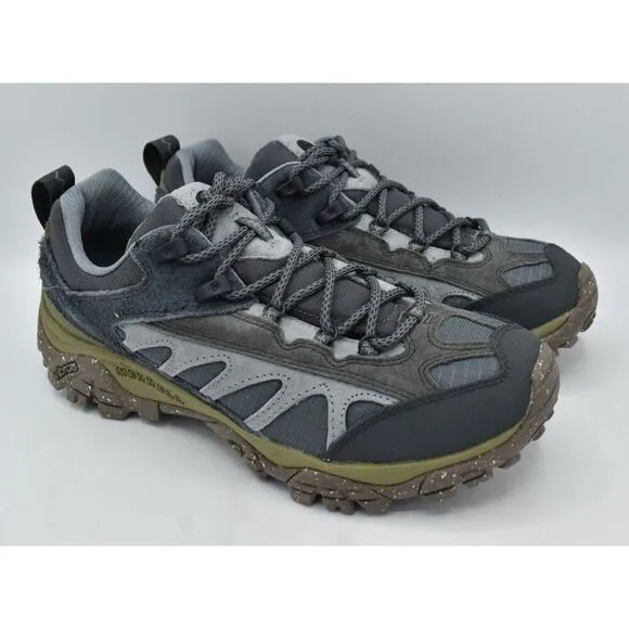 Merrell Mens Size 9 MOAB Mesa Luxe 1TRL Monument Herb Suede Hiking Trail Shoes