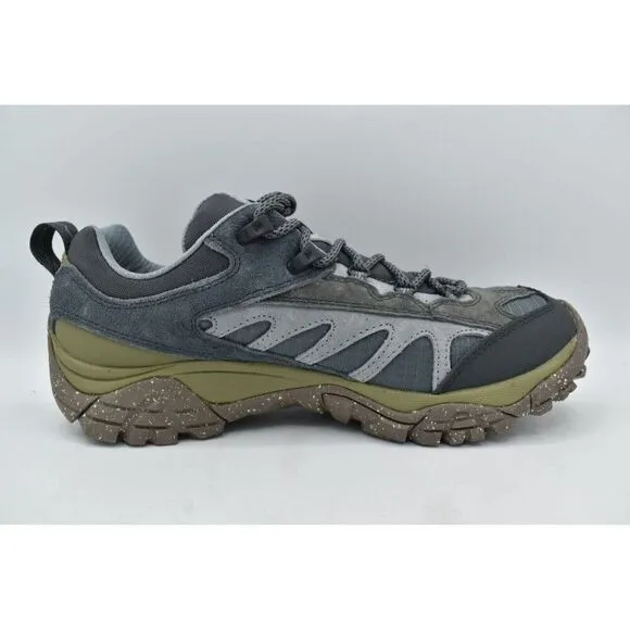 Merrell Mens Size 9 MOAB Mesa Luxe 1TRL Monument Herb Suede Hiking Trail Shoes