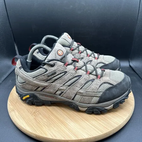 Merrell Moab 2 Mens Size 9 W Wide Hiking Shoes Brown Trail Sneakers