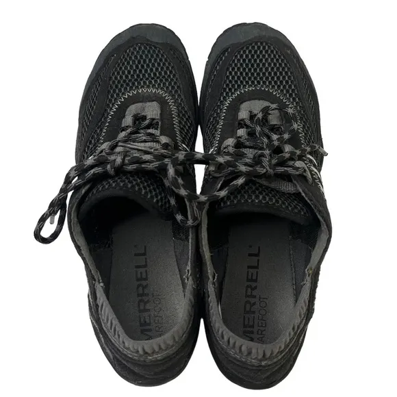 Merrell Pace Glove Barefoot Running Shoes Black Womens Size 7.5‎