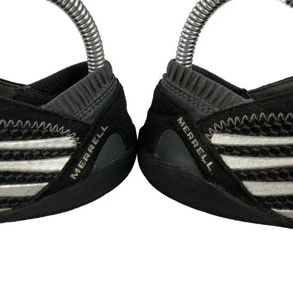 Merrell Pace Glove Barefoot Running Shoes Black Womens Size 7.5‎