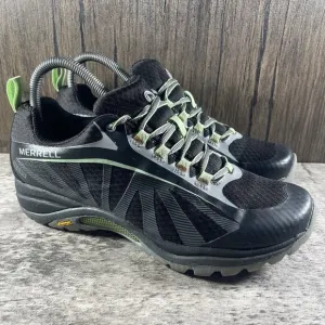 Merrell SIREN EDGE 3 Size 8.5 Black Paradise Hiking Trail Running Shoes Sneakers