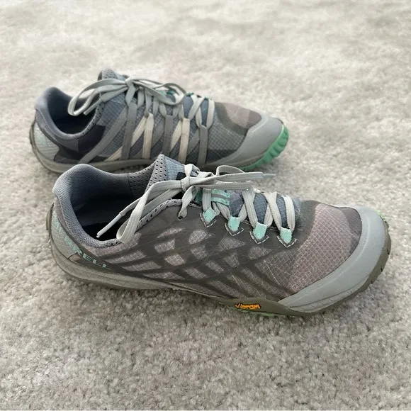 Merrell Trail Glove 4 Barefoot Women's J09662 Vibram Trail Running Shoes 8 1/2