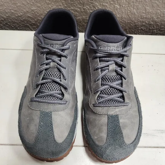 Merrell Trail Glove 5 Leather Sneaker Shoes, Rock Men's Size 11