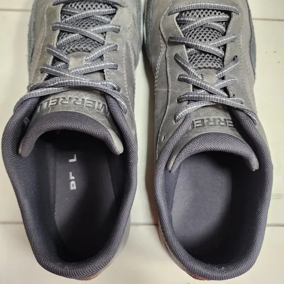 Merrell Trail Glove 5 Leather Sneaker Shoes, Rock Men's Size 11
