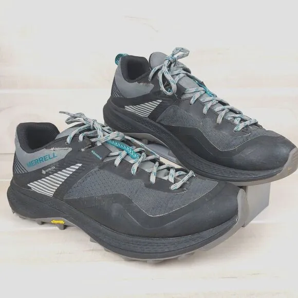 Merrell Women MQM 3 GORE-TEX Shoes SZ 9 Black Waterproof Offroad Hiking Climbing