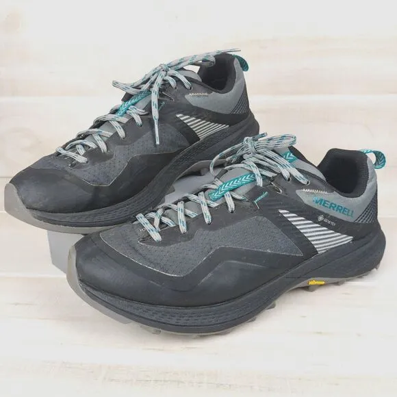 Merrell Women MQM 3 GORE-TEX Shoes SZ 9 Black Waterproof Offroad Hiking Climbing