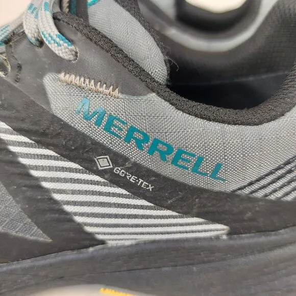 Merrell Women MQM 3 GORE-TEX Shoes SZ 9 Black Waterproof Offroad Hiking Climbing