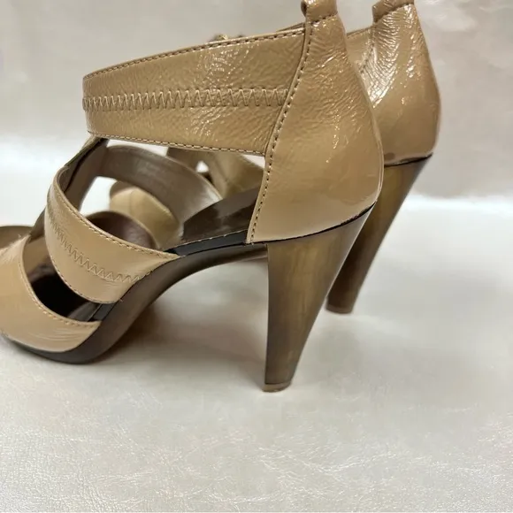 Michael Kors Chic Beige Strappy Heels