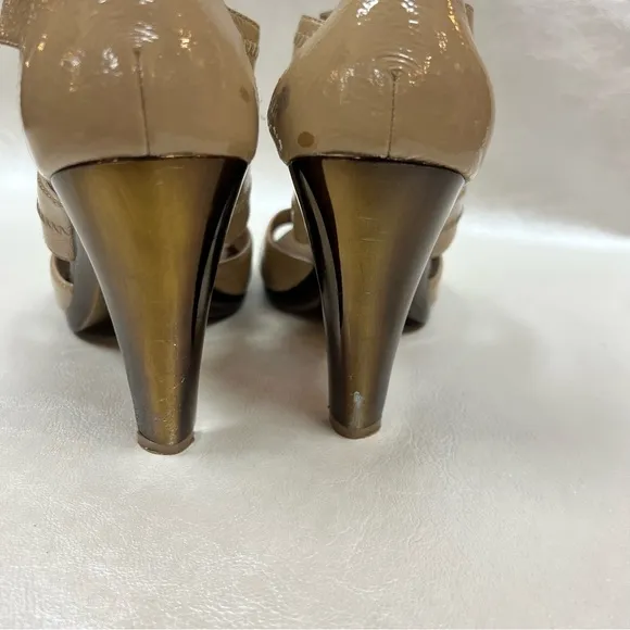 Michael Kors Chic Beige Strappy Heels