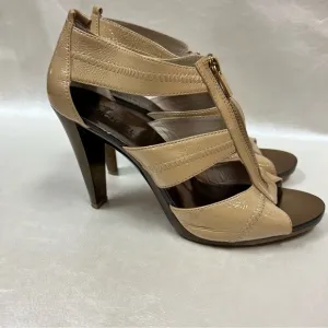 Michael Kors Chic Beige Strappy Heels