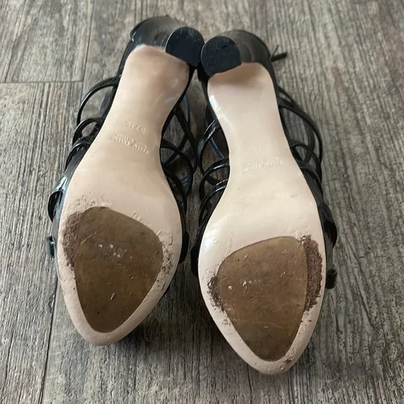 MIU MIU BLACK HIGH HEEL SHOES