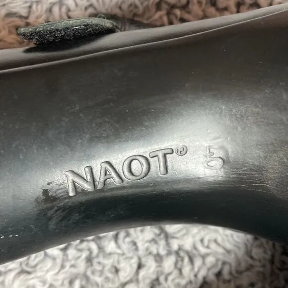 NAOT 9 Luma Black Leather Mary Jane shoes