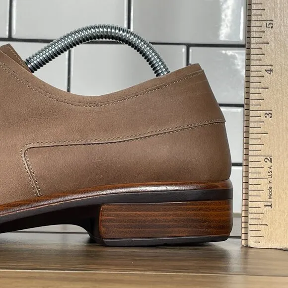 Naot Blizzard Womens Size EU 41 Shoes Bark Nubuck Flat Lace Comfort Oxfords